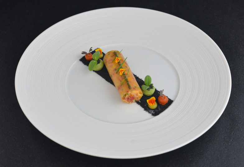 Tourteau, gelée de tomate, bergamote - Crédit photo Arthur Ledoux. (4)